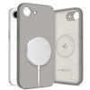 Tech-Protect Liquid Silicone Magsafe Iphone 16E Stone Grey