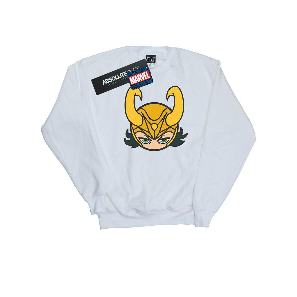 Marvel Boys Loki Close Up Sweatshirt
