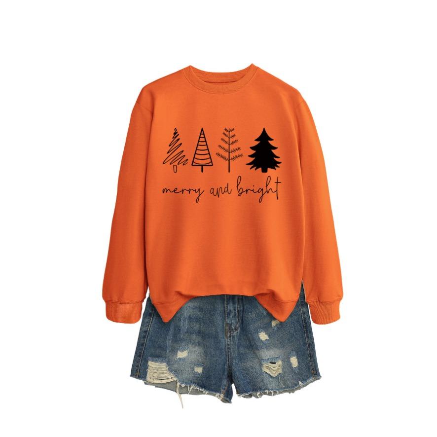 New Creative Fashion Sweatshirt Autumn Women's Sweatshirt Autumn and Winter Women's Thickened Sweatshirt Jacket Winter Large Size Sweatshirt