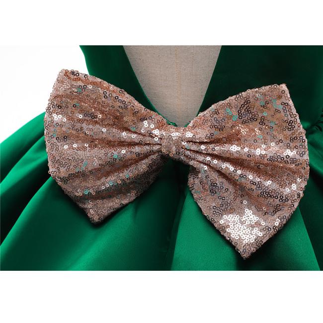 Toddler  Baby Girl Dress  Big Bow Baptism Dress for Girls First Year Birthday Party Wedding Dress Baby Clothes Tutu Fluffy Gown