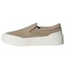 Labcourt Anti-Slip Wear-Resistant Low-Top Skateboard Shoes Unisex Taupe Sneakers JS4173