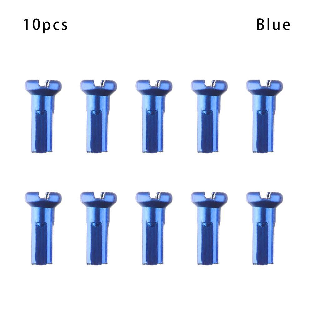 Bike Alloy Anodized Multicolor Bicycle Wheel Accessories Wheel Spoke Nipples Cycling Spokes Nipples
