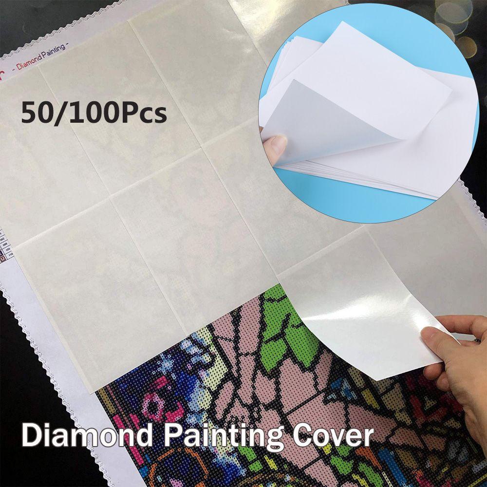 Replacement Anti-dirty Dustproof Diamond Painting Cover Cross Stitch Tool Release Paper Non-Stick