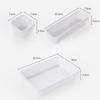 8Pcs/set Adjustable Drawer Organizer Box Trays Makeup Cosmetics Sundries Divider Holder Kitchen Bathroom Closet Jewelry Box