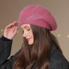 New Women Winter Beret Hat Fashion Decorate Warm Winter Cap For Female Casual Streetwear Knitted Hat