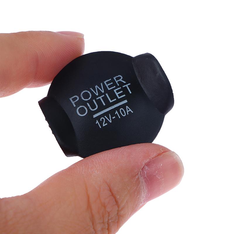 Waterproof Car Cigarette Lighter Outlet Cover 12V Power Socket Plug Universal Button Accessories Weatherproof