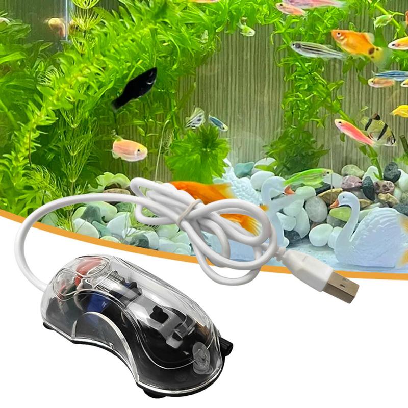 Oxygen Pump For Fish Tank Bubbler Oxygen Pump Space-Saving Quiet Aquarium Bubbler Aerator Ultra Silent Air Aerator Pump For Fish
