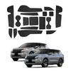 SXCY Interior Rubber Mat for 2021 New Mitsubishi Outlander PHEV GN0W Custom Interior Easy Door Pocket Console (3rd Generation, Type), Parts, Non-Slip,