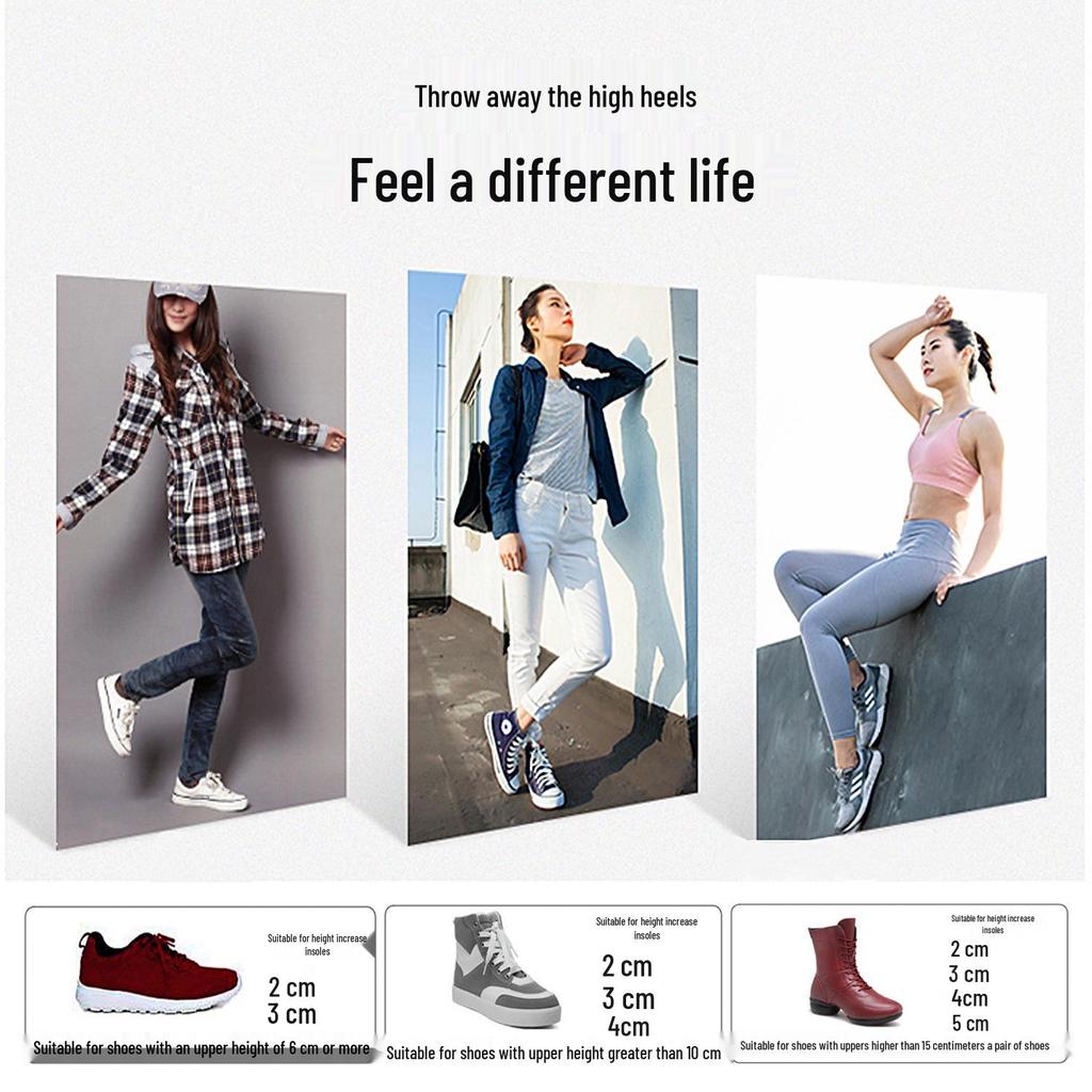 Magnetic Massage Comfort Insoles: Breathable, Sweat-Absorbing EVA Cushions for Height Increase