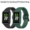 Silicone Case+Strap for Samsung Galaxy Fit3 Replacement Sport Wristband Bracelet Belt Integrated Band for Samsung Fit 3
