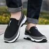 Men Penny Boat Shoes Breathable Walking Shoes Orthopedic Travel Plimsolls Slip On Casual Shoes for Outdoor Activity Hiking