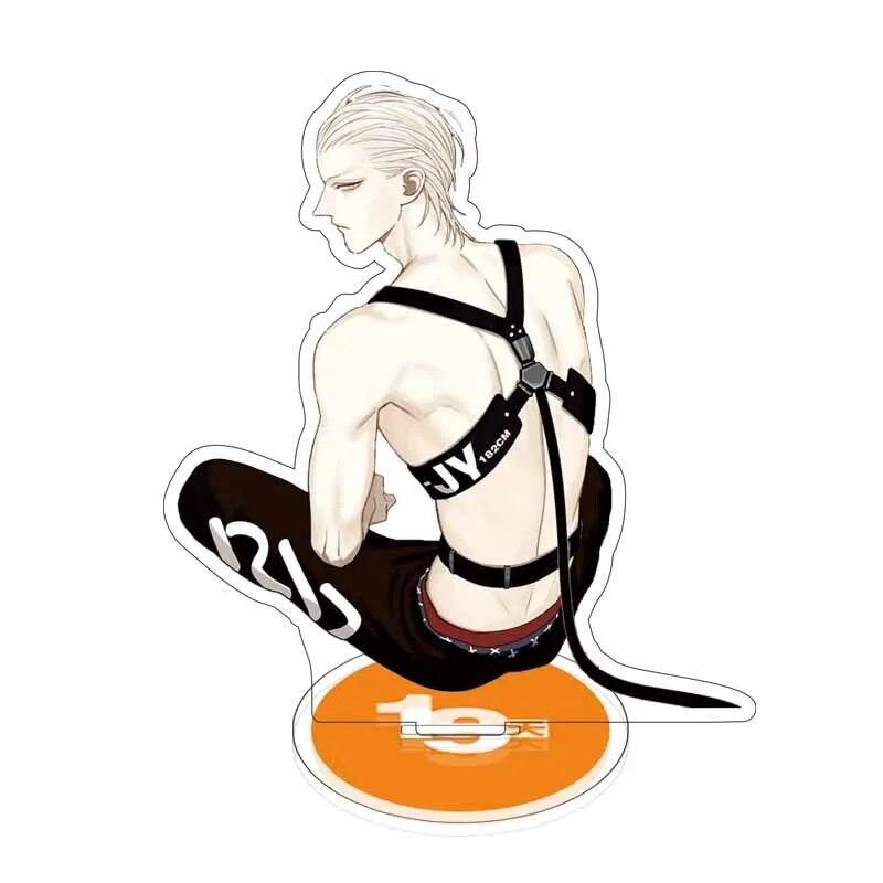 Hot Anime 19 Days Acrylic Figure Stand Model Toys Old Xian Hetian Jian Yi Character Model Desk Decor Cosplay BL Fans Collestive