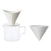 KINTO OCT Brewer Jug Set 2cups White with Scale Coffee Dishwasher Safe 28901