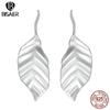 925 Sterling Silver Leaf Stud Earrings Leaves Drop Earrings for Women Birthday Gift Jewelry