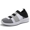 2025 New Fashion Sneakers For Women Casual Shoes Solid Color Trainers Women Sneakers Slip On Sock Ladies Flat Shoes Shoes Women