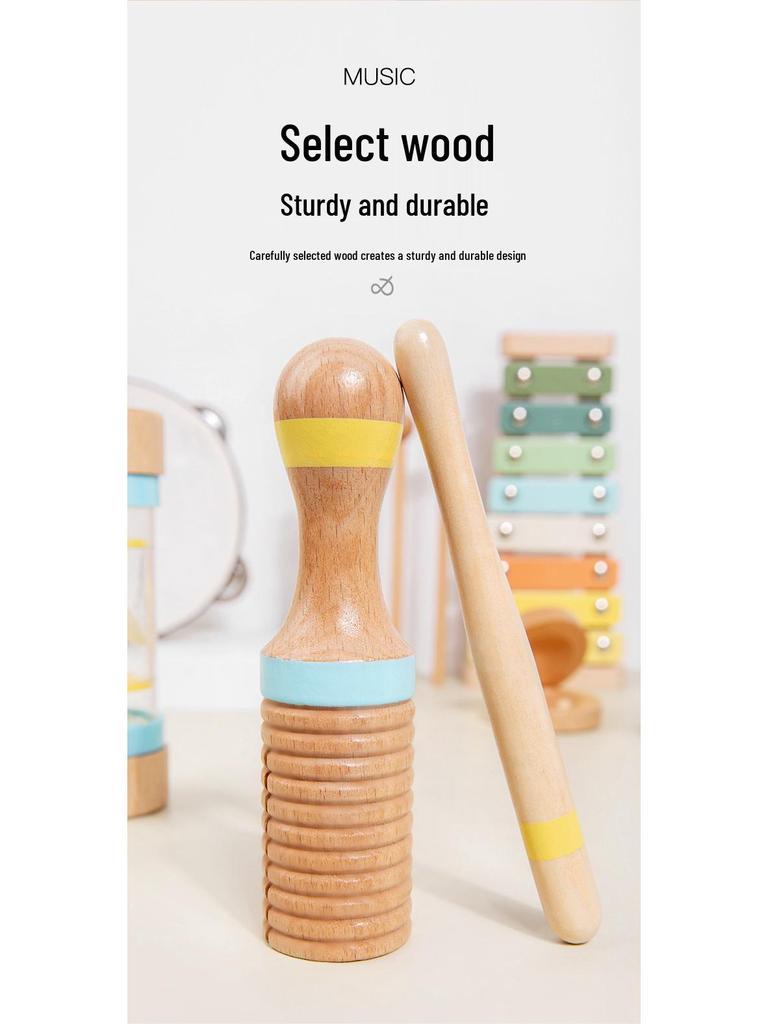 Children's Wooden Orff Instrument Set: Early Education Percussion Music Toy
