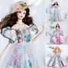 Chinese Style Supermodel Doll Dresses Luxury Clothes Suit for 1/6 BJD 30cm Supermodel Dolls