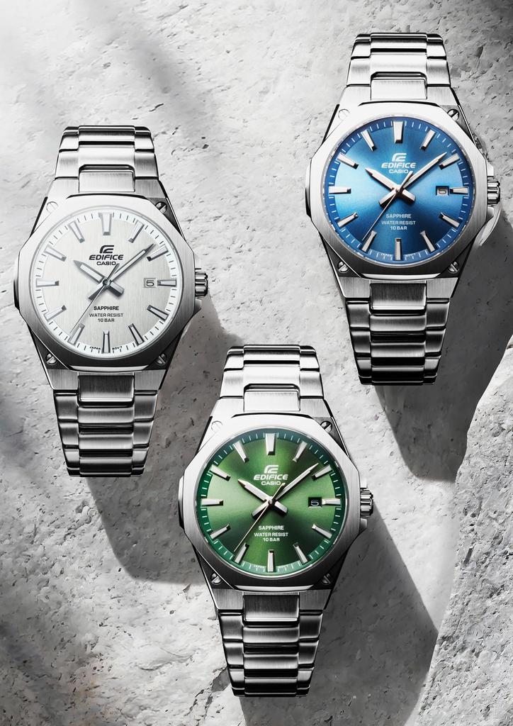 Casio Edifice EFR-S108DJ-2BJF Sapphire Silver
