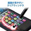 Elecom Touch Pen [For Puzzle Games Only] Super Sensitive Type Compatible with Smartphones/Tablets Black P-TPGCPZBK