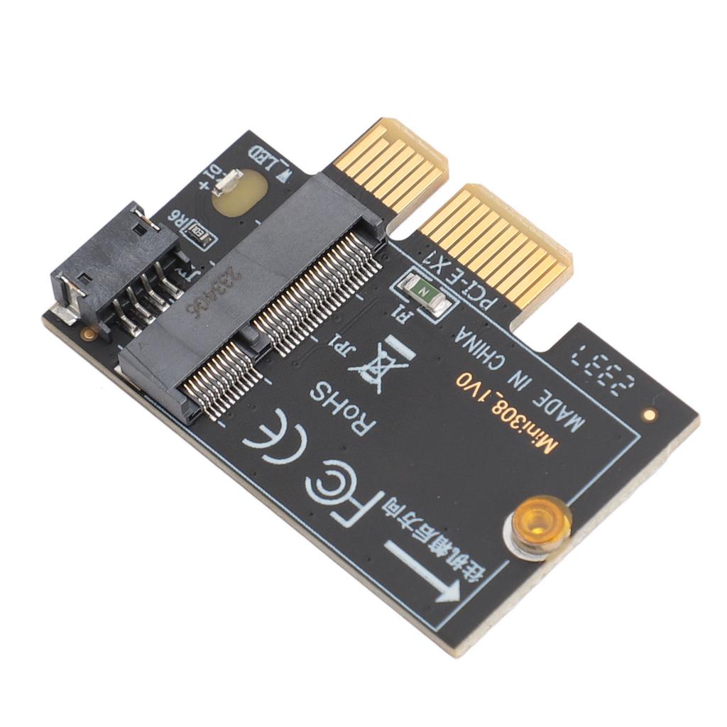 M.2 To PCIE X1 Adapter Card High Speed Data Transmission Pluggable M.2 To PCI Express X1 Mini