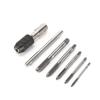 Hand Tool 6PCS/Set Tap Drill Wrench Metric Screw Taps Ratchet Tap Wrench