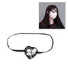Lolita Eye Mask Gothic Eye Mask Gothic Eyepatch Lolita Eye Patch Heart Eyepatch Cosplay Eyepatch Single Eye Mask Patch