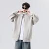 Jacket Men's Spring and Autumn American Retro Stand-up Collar Trendy Brand Ruffian Handsome New Suede Versatile Jacket