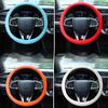 Silicone Steering Wheel Cover - Fashionable Sweat-Absorbent Non-Slip Grip for All Seasons.