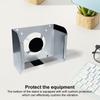 Metal Under Desk Mount for Apple Mac Mini M4 Metal Monitor Holder Wall Mount Stand Space-Saving Bracket Computer PC Accessories