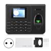 Attendance Machine Time Clock 2.4in Color Screen Biometrics Fingerprint Password Check In Out