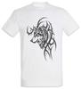 Wolf andTribal Mens T-Shirt Runes Runes German God Valhalla Vikings Vikings