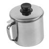 Oil Strainer Pot 1.3L Capacity 304 Stainless Steel Cooking Oil Container Anti Leakage for Home Restaurant