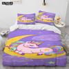 Unicorn Cute Cartoon Comforter Bedding Set,Duvet Cover Bed Set Quilt Cover Pillowcase,Queen Bedding Set