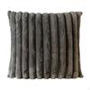 Plush Throw Pillow Cover Case Striped Decorative Pillowcase for Living Room Home Decor