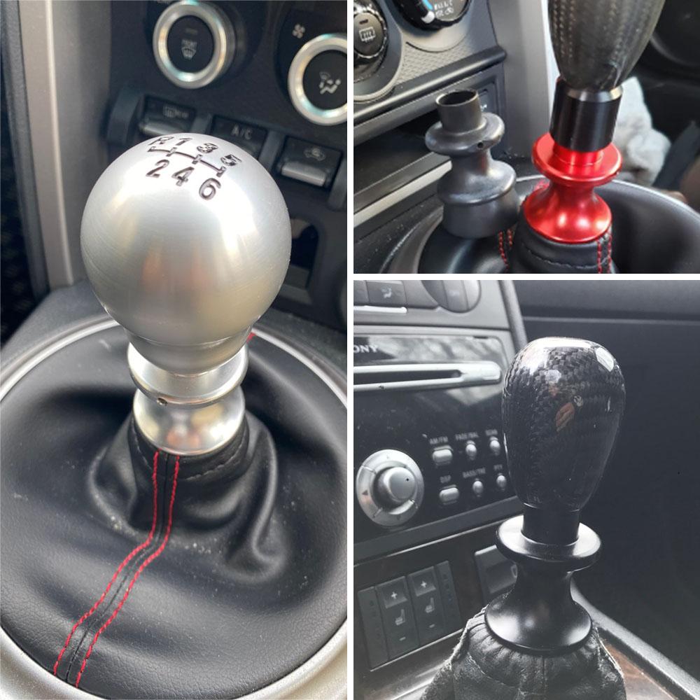 Car Styling Gear Shift Knob Reverse Lifter Up For Subaru BRZ Toyota FT86 GT86