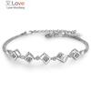 Zircon Crystal Bracelet For Women Temperament Style Roman Bracelet Valentine 'S Day