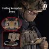 Tactical MOLLE Chest Rig with Phone Carrier and Folding Navigation Board