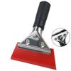 Rubber Scraper Blade Shovel Handle Window Tint Glass Wash Cleaning Tool Carbon Film Wrapping Car Squeegee Car Winter Accessories