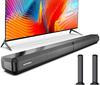 ULTIMEA Apollo S40 Pro 2-in-1 Split Soundbar, Detachable for TVs and PCs, Wall-Mounted or Desktop Use, 2.2ch Bluetooth 5.3, Deep Bass, 100W, Home