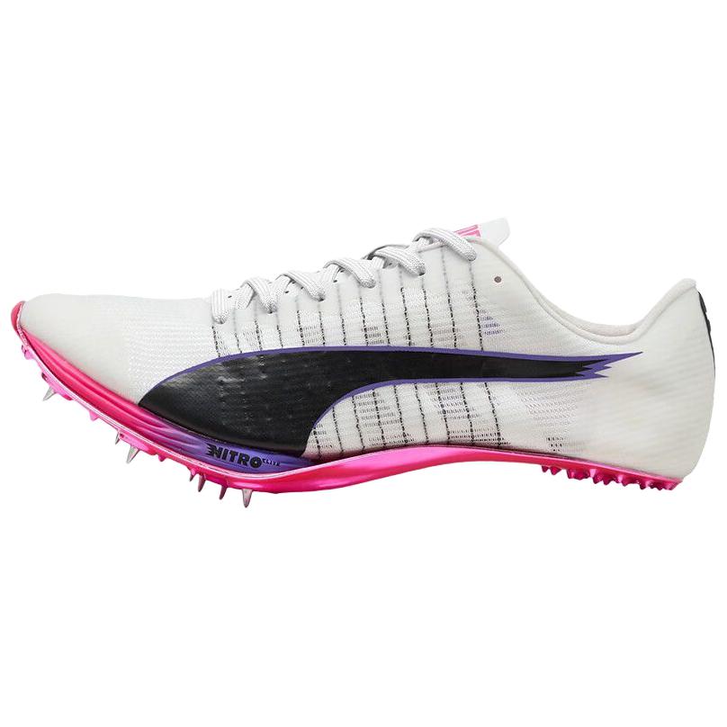 Puma Nitro 100 2 Versatile Comfortable Durable Low-Top Running Shoes Unisex Sneakers White Purple 312638-01