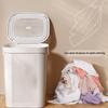 Large Capacity Laundry Hamper with Lid - Dirty Clothes Storage Basket for Bathroom
