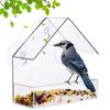 Window Bird Feeder Clear Window Hanging Bird Feeder With Suction Cup