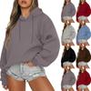 Womens Oversized Hoodies Fleece Sweatshirts Fall Fashion 2025 Pullover Sweaters Winter Clothes