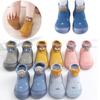 Pre-walker Baby Sock Shoes Anti-slip Cartoon Animal Sock Shoe Infant First Walkers Shoe Soft Sole Rubber Outdoor Toddler Sneaker