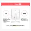 La Curie Actress 3 Color Light Desk Makeup LED 2x 3x Magnifying Brightness Touch Angle Foldable Desk Bright Japanese Instruction Manual LaCurie019
