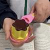 Simulation Pudding Feeding Toy Role Play Play House Toys Creative Strawberry Pudding Toy Kids Gift