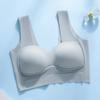 Women's Ice Silk Gathering Traceless Underwear Without Steel Ring Anti Sagging Tank Top Bra