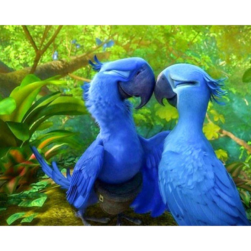 Diamond Embroidery Mosaic Animal Parrot Cross Stitch 5D DIY Diamond Painting Craft Kit Home Rhinestones Gift Decorati