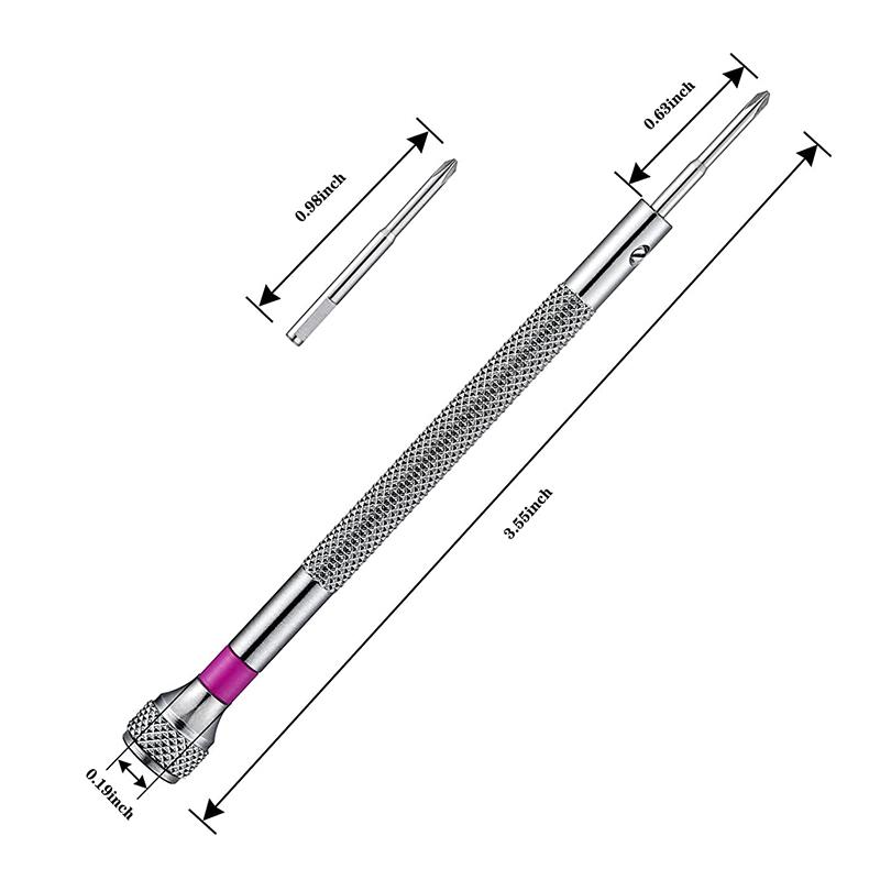 Watch Screwdriver Micro Precision Jewelry Screwdriver 0.6-1.6Mm Watch Repair