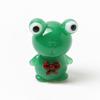 Glass Ornament Realistic Decorative Elegent Style Green Miniature Animal Frog Model Party Craft Home Gifts Decoration For Household Decoration